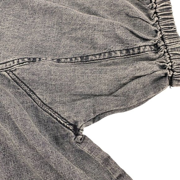 Jaded Gypsy 100 Cotton Women's Denim Blue Shirt Cutting Edge S/M USA - Picture 7 of 8